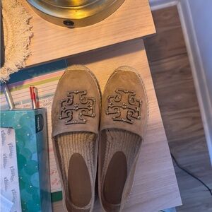 Tory Burch Tan Espadrilles